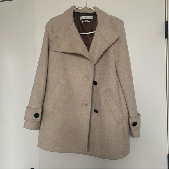 Mango wool blend coat - Picture 1 of 6